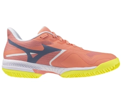 Женские кроссовки для padel Mizuno Wave Exceed Court Padel - desert flower/wild wind/yellow jasper