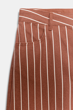 УКОРОЧЕННЫЕ БРЮКИ В ПОЛОСКУ — ZW COLLECTION — ZARA