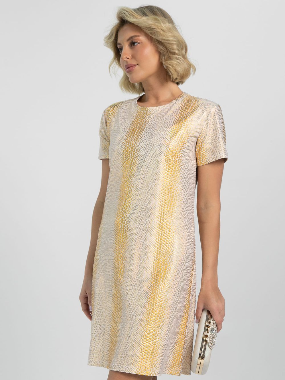 Платье Блеск (золото нью) П16400-9М LT Collection