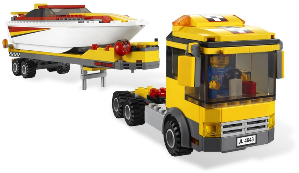 Конструктор LEGO 4643 Транспортер для моторных лодок