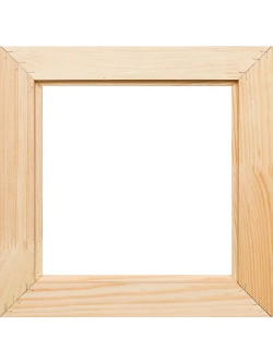Деревянная рама 30x30 для картин на подрамнике сеч. 40x18