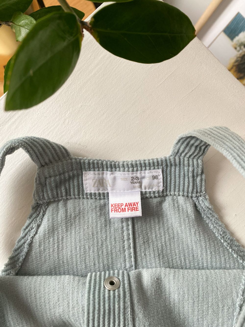 Вельветовый сарафан Zara, 98