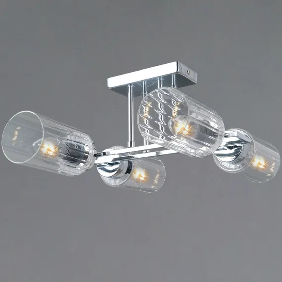 Потолочная люстра IL0780-4CSQ-25 CR NAPLES ILLUMICO