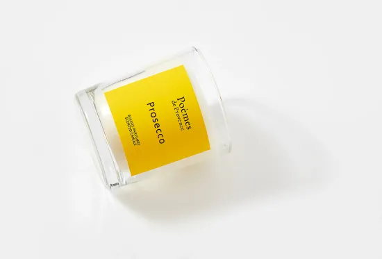 Scented candie "PROSECCO" 140 гр./Ароматизированная cвеча "PROSECCO" 140 гр.