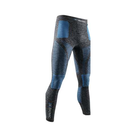 Кальсоны X-Bionic Energy Accumulator 4.0 Melange Pants Men Dark Grey Melange/Blue