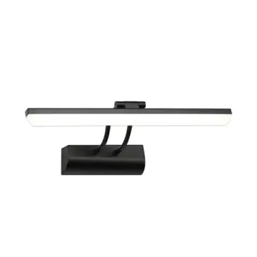 Настенный светодиодный светильник 7W 460lm 4000К 200-240V 440mm LED BR022 чёрный Medea Gauss