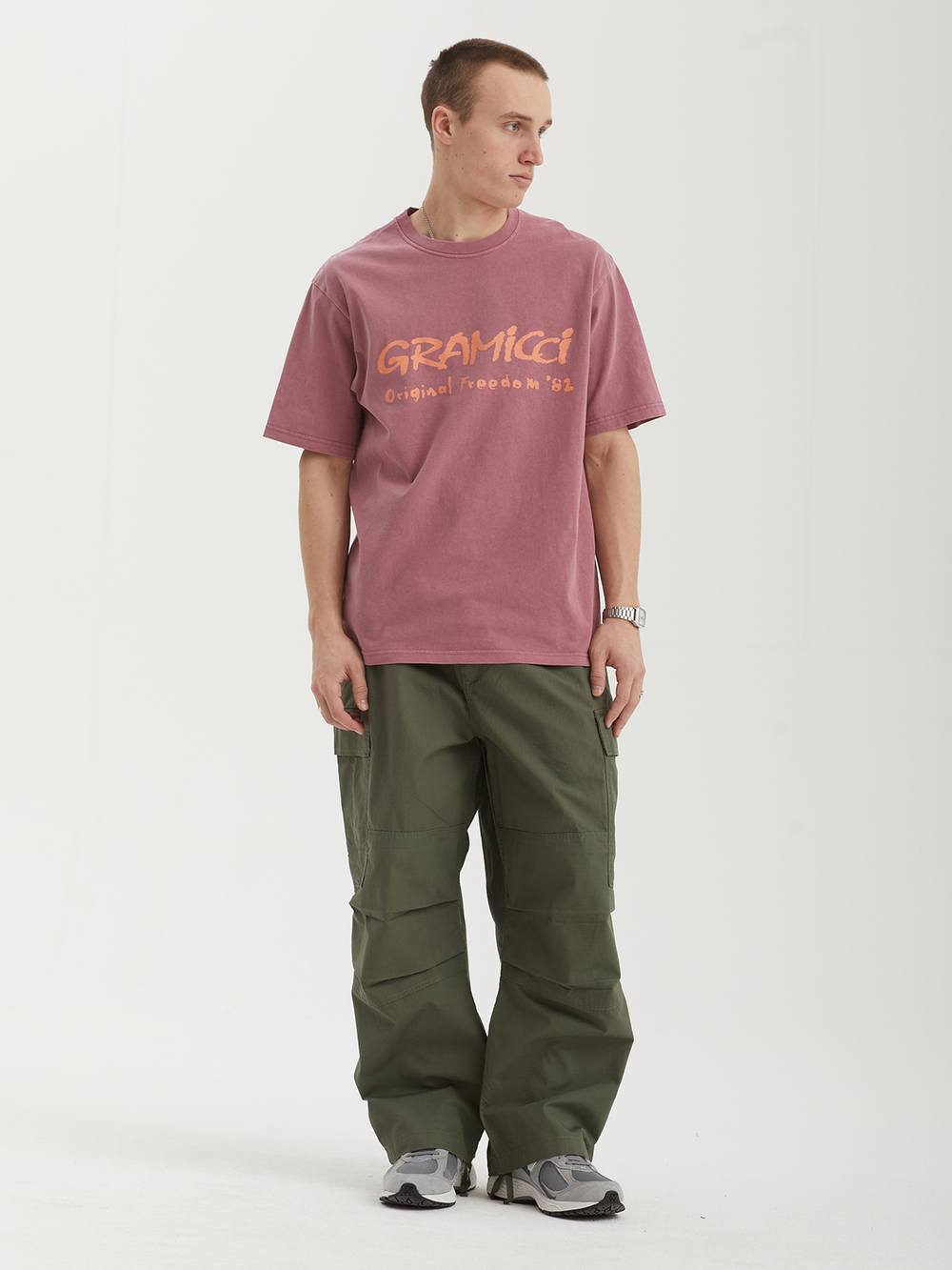 Мужская Футболка Freedom Tee Pigment Dyed