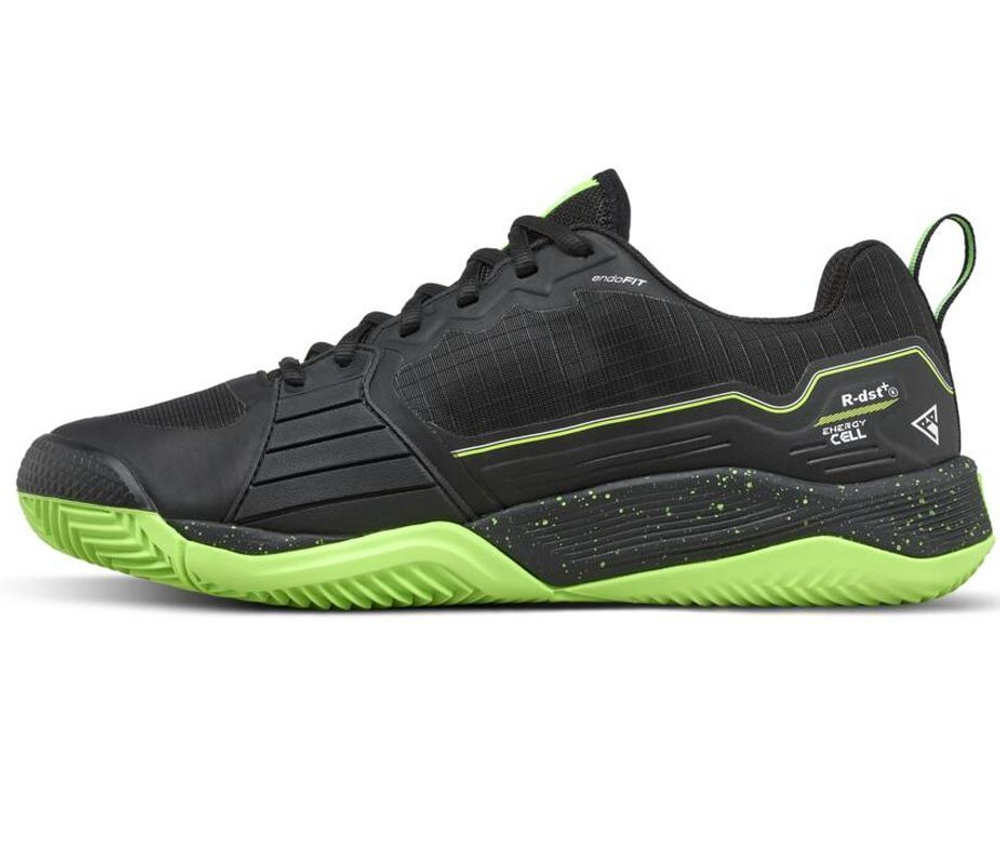 Мужские теннисные кроссовки Wilson Rush Pro 4.5 Clay TP - black/green/white