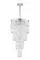 Люстра подвесная NewRgy 2774R/11A CHROME+CLEAR, 11×40 Вт, хромированная и прозрачная