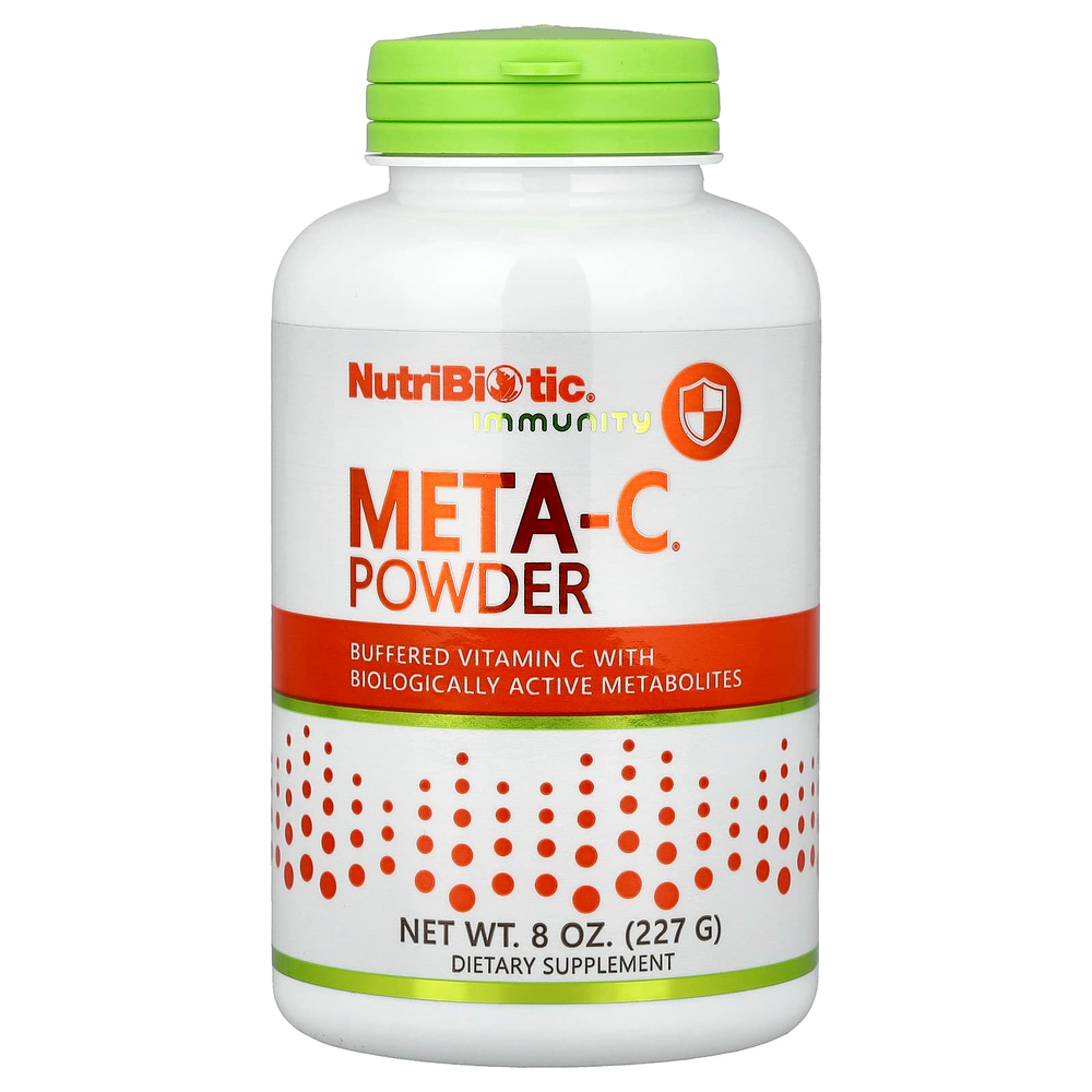 NutriBiotic, Immunity, Meta-C® в порошке, 227 г (8 унций)