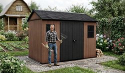 Пластиковый хозблок Keter Newton Plus 1175 brown