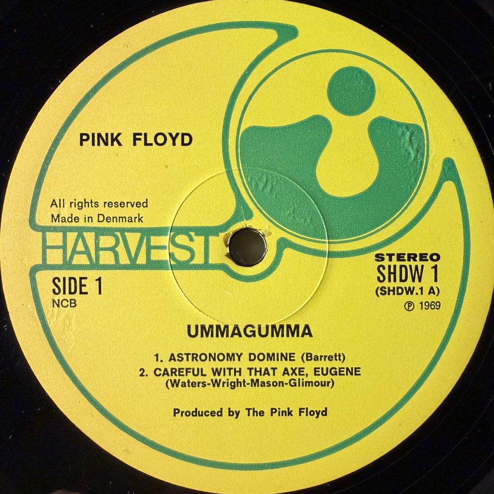 Pink Floyd ‎– Ummagumma 2LP (Дания 1969г.)