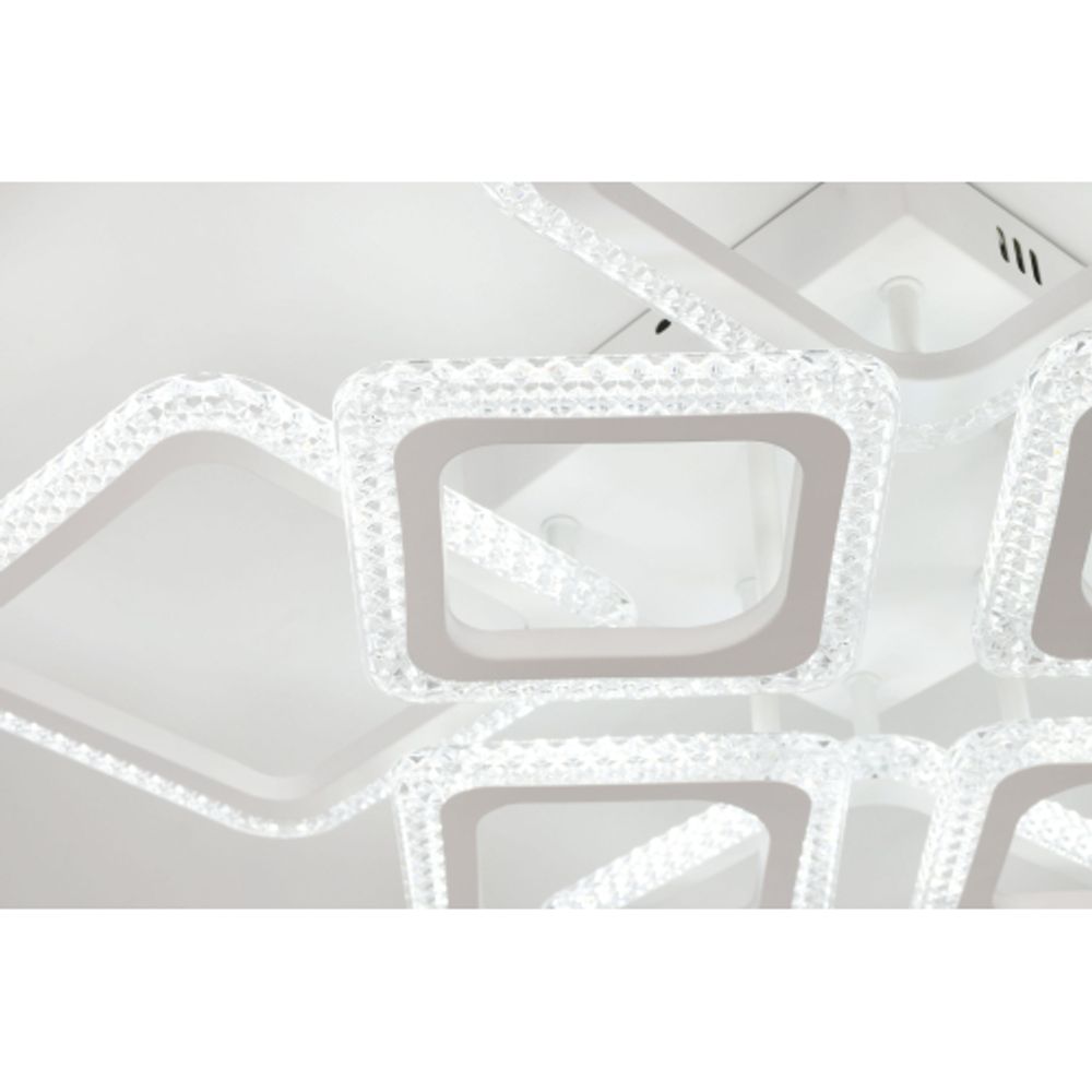Светильник потолочный светодиодный Rivoli Karin 6203-701 150 Вт LED 3000К-6000К модерн с пультом | Rivoli