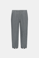 БРЮКИ СО ШТРИПКАМИ И ШЕРСТЬЮ — ZW COLLECTION — ZARA