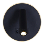 86203-9.2-001KT LED12W+USB BK светильник настенный Reluce, LED