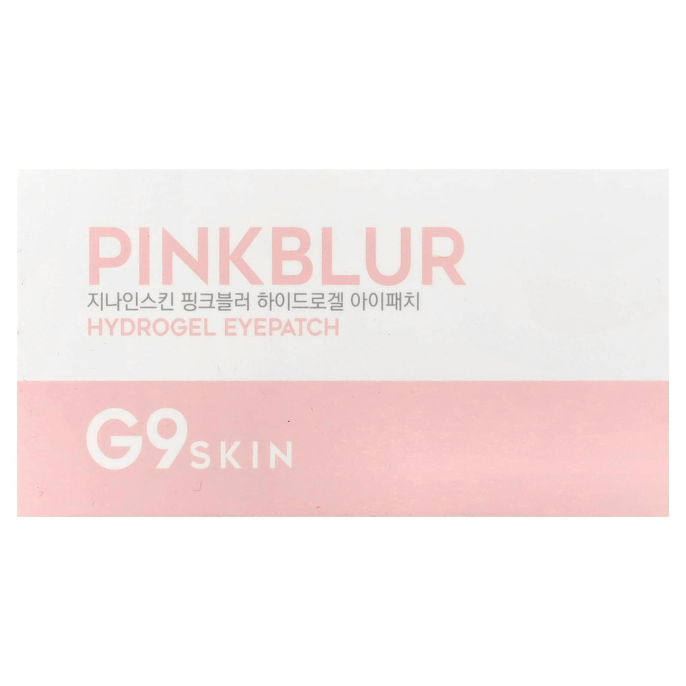 G9skin, Гидрогелевая маска для глаз Pink Blur, 100 г