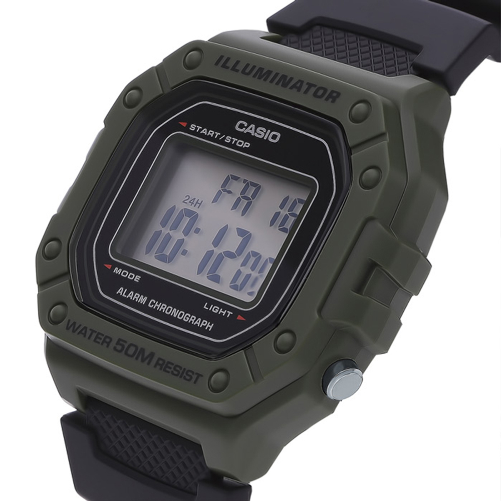 Японские наручные часы Casio Collection W-218H-3A
