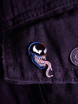 Металлический пин "Spider-Man (1994) Venom"