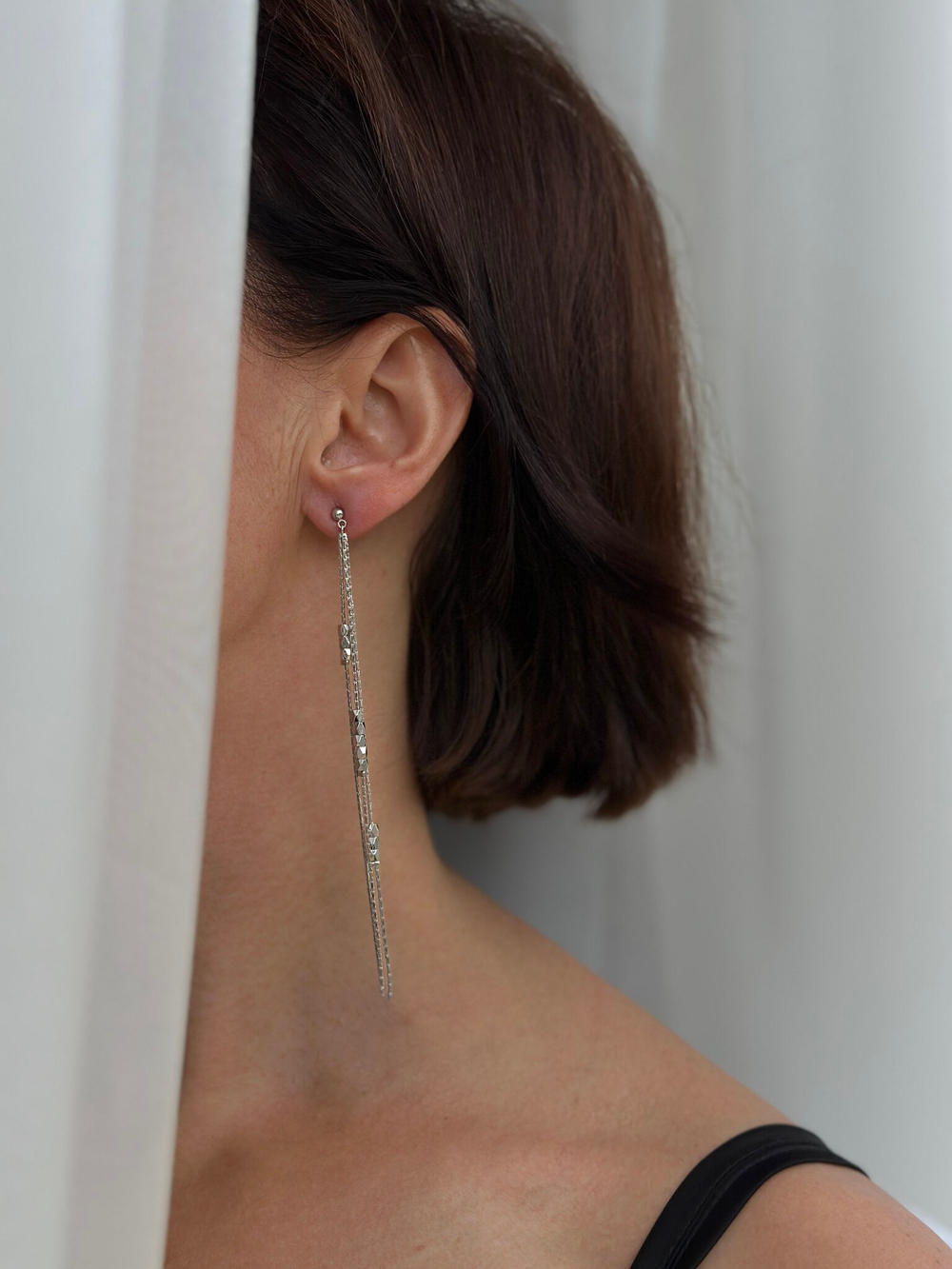 серьги 7105