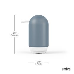 Диспенсер для мыла Touch, 235 мл, синий