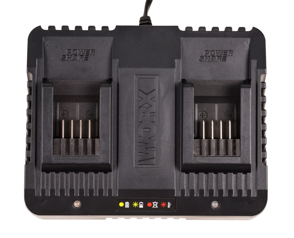 Двойное зарядное устройство WORX WA3772