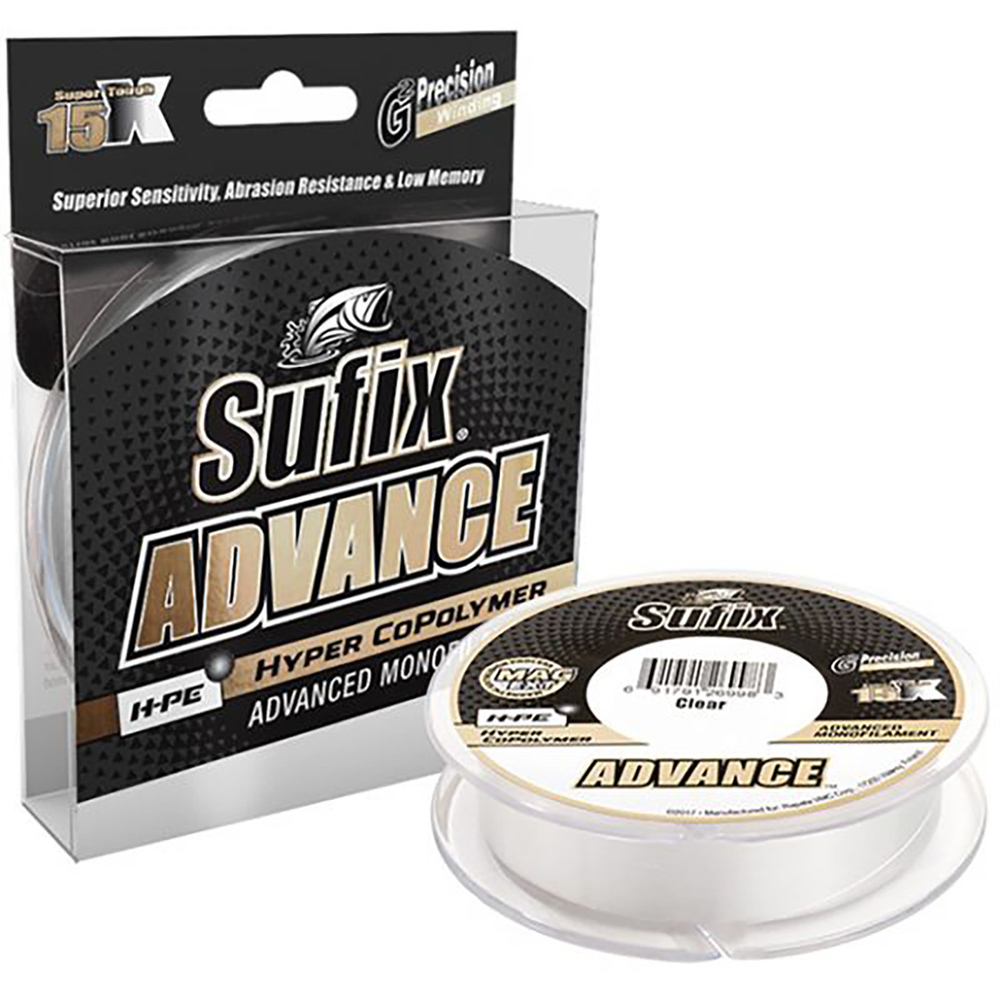 Леска монофильная SUFIX Advance 150 м, 0,23 мм, 5 кг