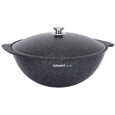 Казан для плова 6л, АП линия «Granit ultra» (blue)