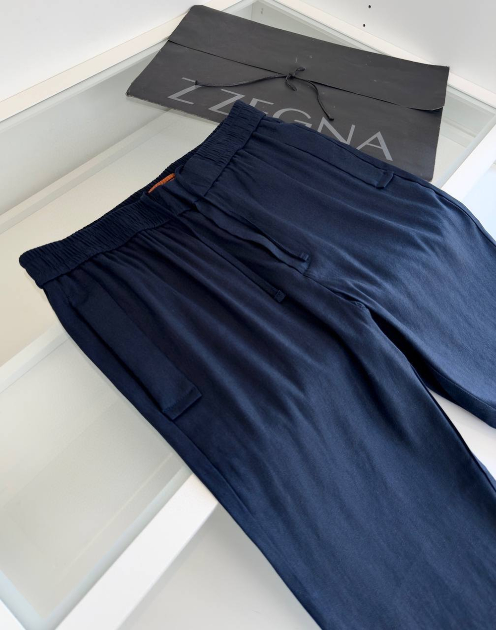 Льняные штаны Zegna