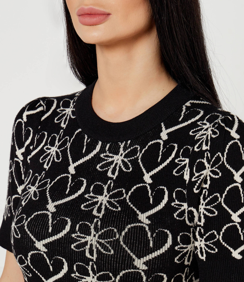 Платье Desigual. x M. Christian Lacroix Desigual - черный(24WWVF10)