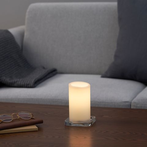 Светодиодная свеча IKEA ADELLOVTRAD (ЭДЕЛЛЁВТРЭД), Белый