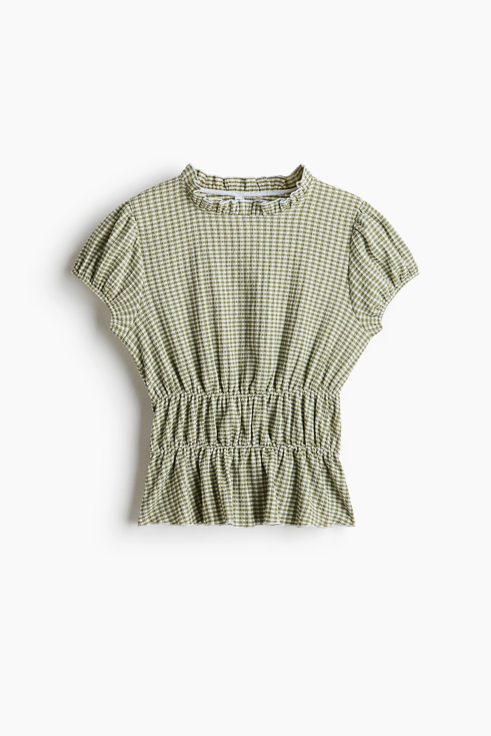 Блуза с пышными рукавами из джерси - H&M