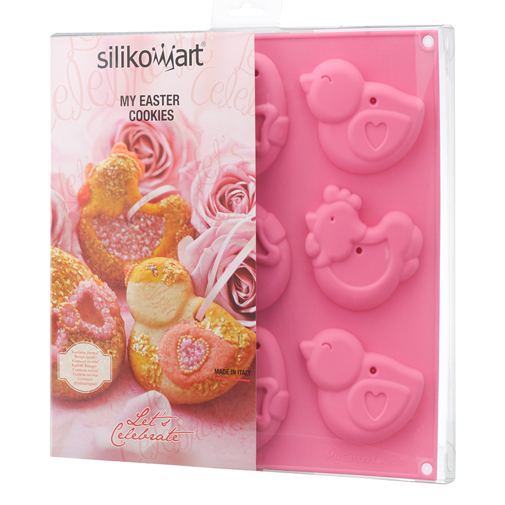 Форма для приготовления печенья Silikomart My Easter Cookies силиконовая