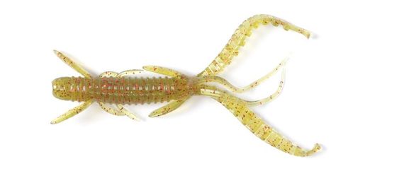 Виброхвосты съедобные LJ Pro Series HOGY SHRIMP 2,2in (5,6 см), цв. SB05, 10 шт.