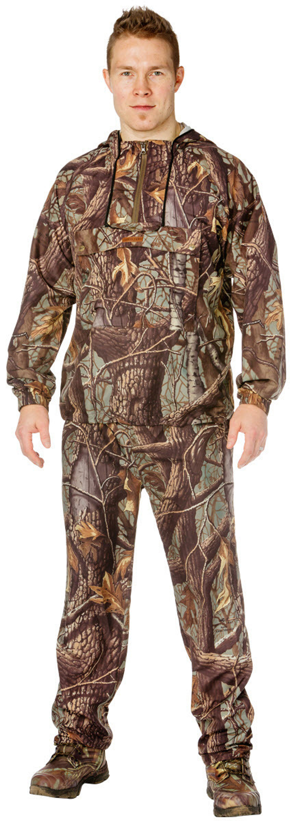 Антимоскит-костюм JahtiJakt Archie (HW Camo) лесной камуфляж