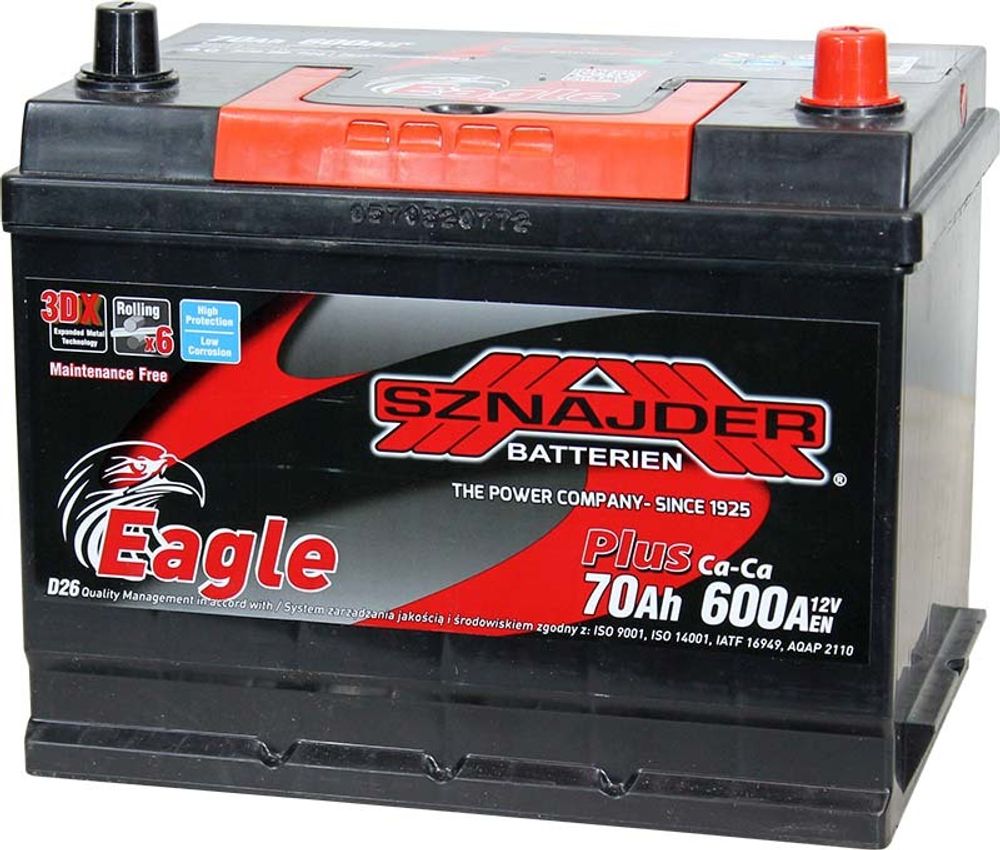 SZNAJDER Asia 6СТ- 70 аккумулятор SZNAJDER Asia 6СТ- 70 аккумулятор