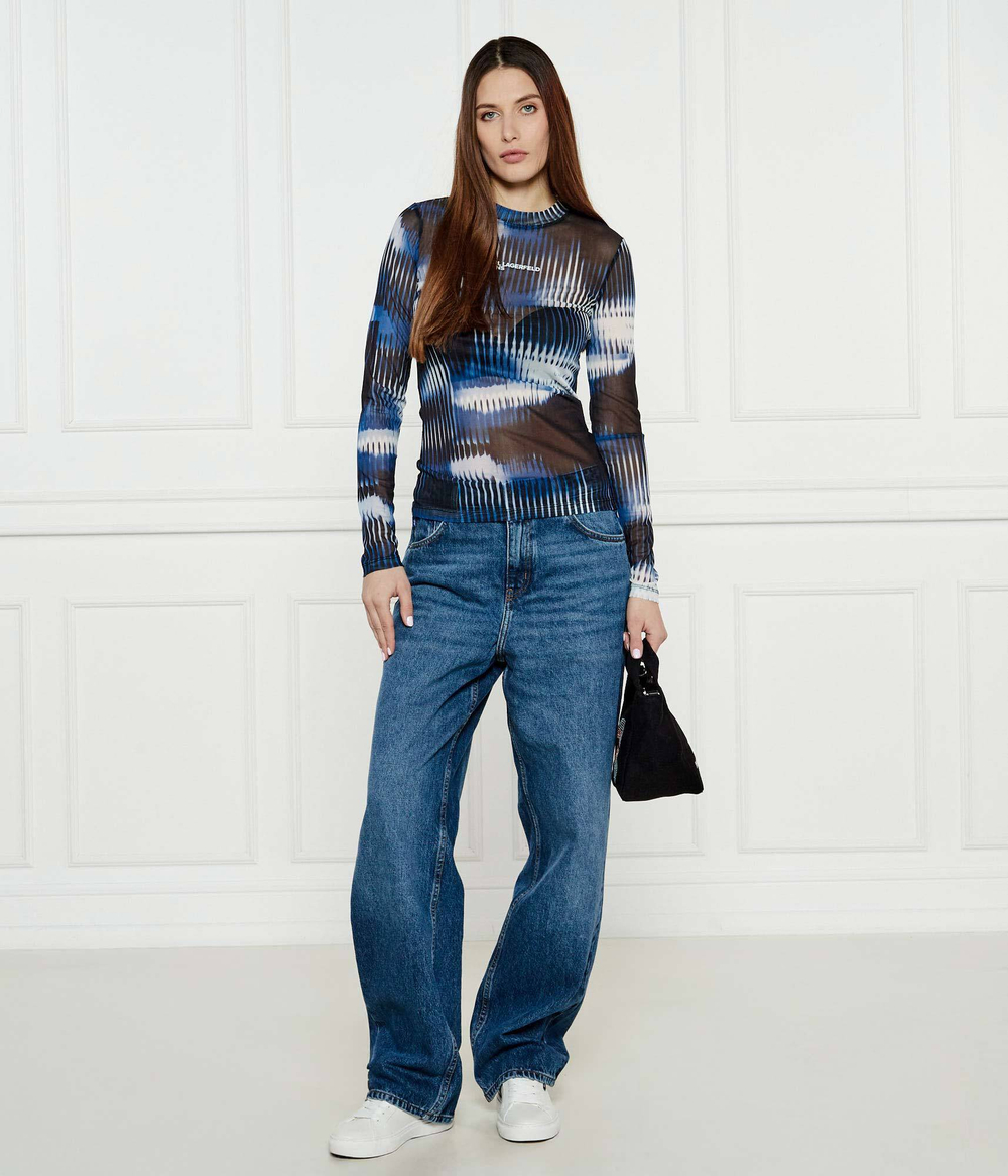 Полуводолазка Karl Lagerfeld Jeans - голубой(A1W17039)