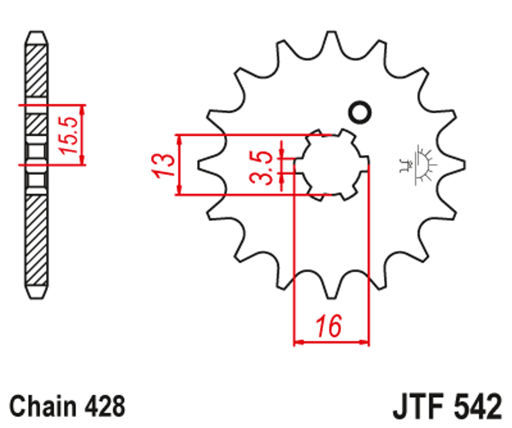 Звезда JTF542.13