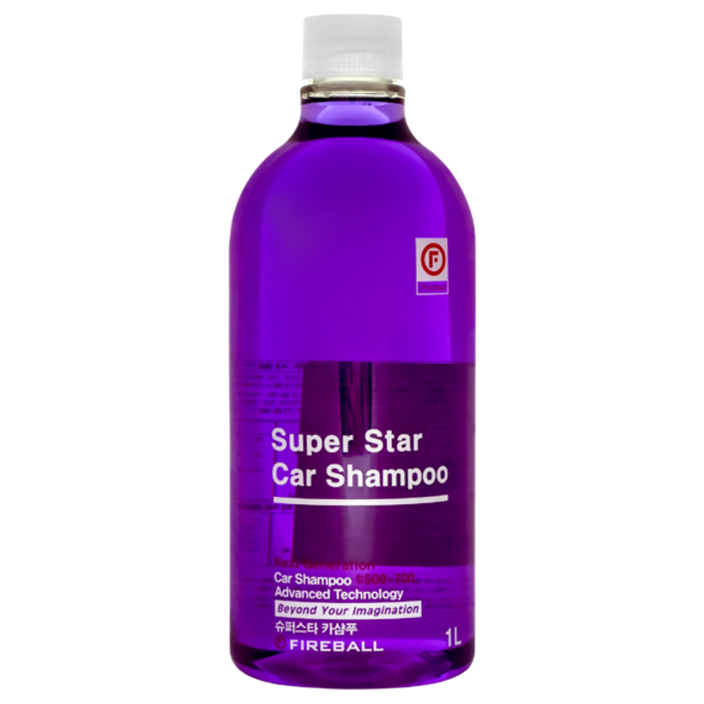 Шампунь для ручной мойки Super Star Shampoo 1:500 PH7 Французский Виноград (фиолетовый) 1л