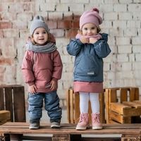 Анорак стеганый "Пудра"