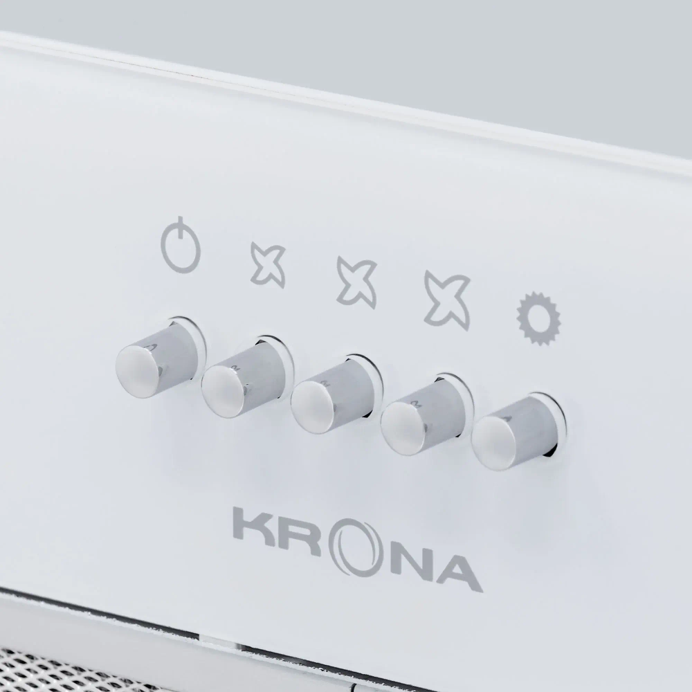 Встраиваемая вытяжка Krona SINTIA 600 WHITE PB