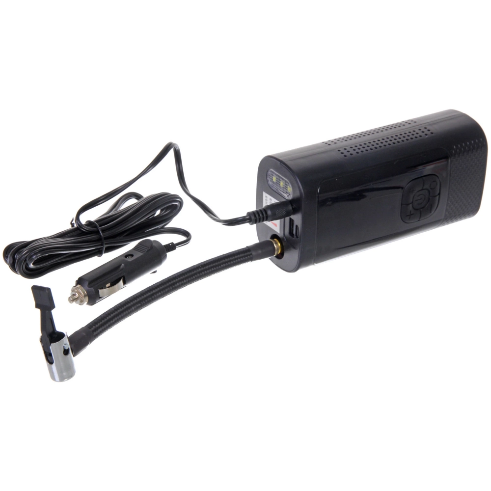 Компрессор автомобильный, аккумуляторный СС-68068-7, аккум. 1500 mAh, мощность 180W