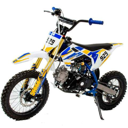 Питбайк Motoland TCX125 E 14/12 синий