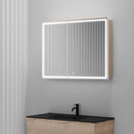Зеркальный шкаф Sancos Mirror 990x150х740 мм, с LED подсветкой, арт. MI100ECH