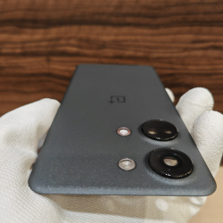 Крышка для OnePlus Ace 2V Оригинальная (заднее стекло) цвет: Чёрный