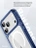 Чехол накладка iPhone 17 Pro / 18 Pro 6.3" Gurdini Alba Series Protective with Magsafe Dark Blue