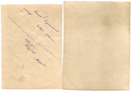 Кустарная открытка 50-х гг. Дети 2 шт. 1955 г XF