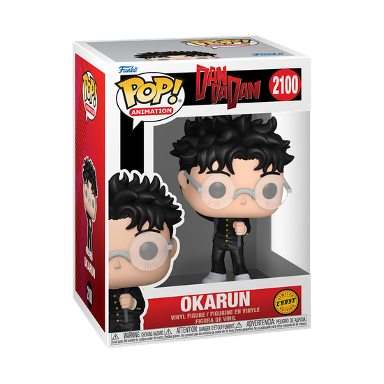 Фигурка Funko POP! Animation DanDaDan Okarun (Transformed) (Okarun) Chase (2100) — коробка Chase