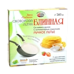 Сковорода блинная 24см со съемной ручкой «Традиция» сб240а