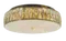 Люстра потолочная NewRgy 5653E/7A GOLD+CLEAR, 7×40 Вт, золотая и прозрачная