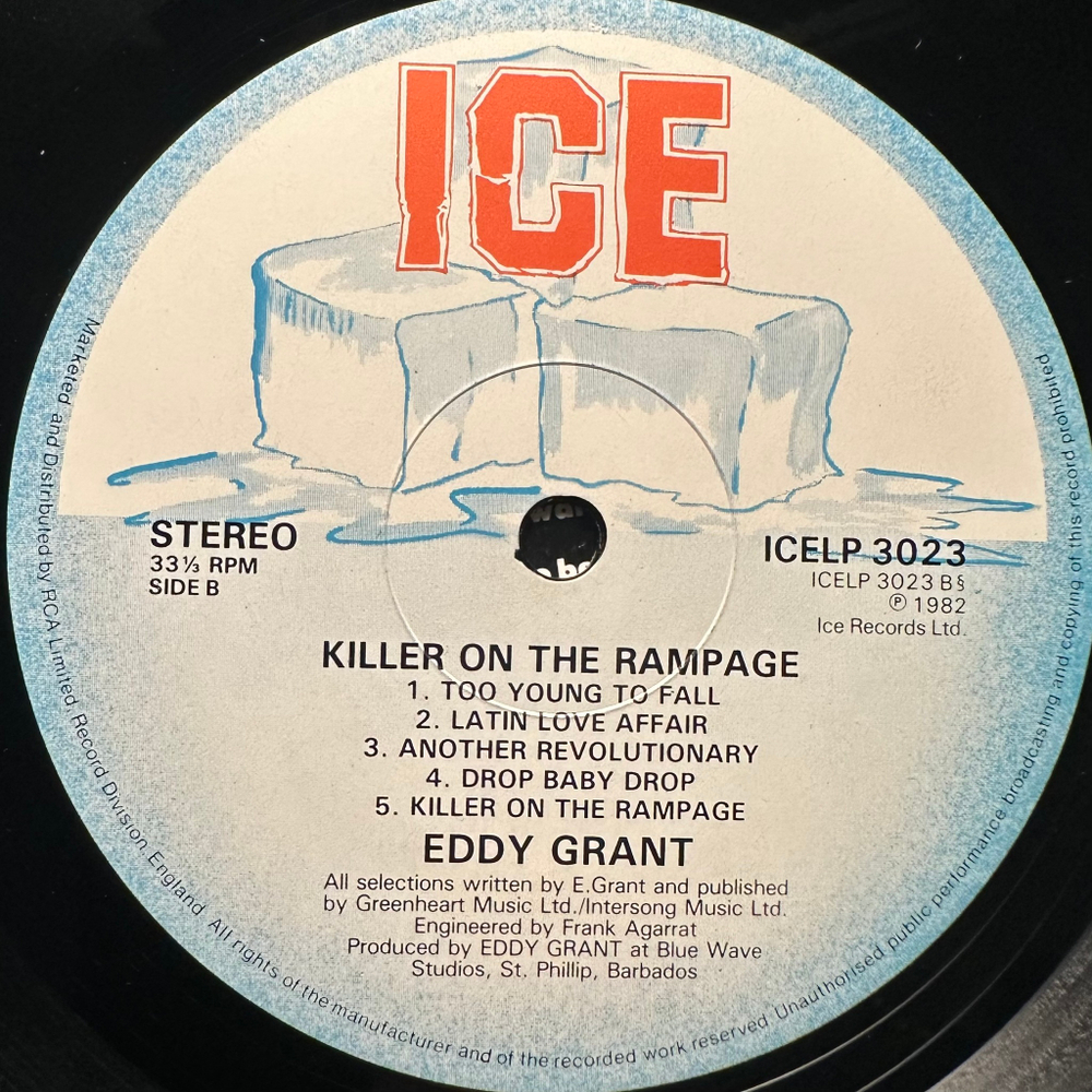 Eddy Grant - Killer On The Rampage (Англия 1982г.)